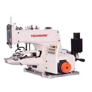 TK-1377D-Máquina botoneira com motor direct drive.